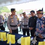 Kapolres Murung Raya Sambut Kunjungan Kerja Wakapolda Kalteng
