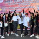 Anggota DPRD Apresiasi Lomba Senam Kreasi Tantulo Yang di Selenggarakan Pemda