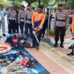 Di Era Musim Hujan Jelang Nataru, Kapolres Palopo Gelar Apel Siaga Bencana Alam 