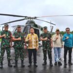 Sekda Murung Raya Sambut Kedatangan Danrem 102/Pjg di Bandara Dirung