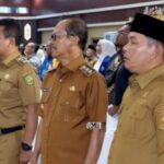 Wakil Bupati Murung Raya Hadiri Halalbihalal Kebangsaan Bersama Gubernur Kalteng