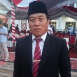 Ketua DPRD Hadir Upacara Penurunan Bendera HUT RI ke-80 di Halaman Kantor Bupati