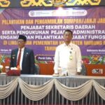 Bupati Murung Raya Lantik Pj Sekda dan 60 Pejabat di Lingkup Pemkab