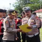 Pimpin Apel Pagi, Kapolres Murung Raya Cek Langsung Kehadiran Personel