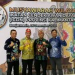 Johansyah Hadiri Pelantikan ICDN Kalsel, Hasnuryadi Resmi Nahkodai DPW