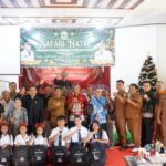Bupati Murung Raya Hadiri Safari Natal di Sungai Babuat dan Tanah Siang Selatan