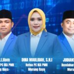 PW dan PC IKA PMII se-Kalteng Resmi Dilantik, Rahmanto Muhidin Jadi Ketua Dewan Pakar, Dina Maulidah Ketua Pengurus Murung Raya