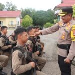 Kapolres Murung Raya Pimpin Upacara Penyambutan 14 Bintara Brimob di Mapolres Kapolres Murung Raya Pimpin Upacara Penyambutan 14 Bintara Brimob di Mapolres