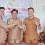 Pj Sekda Murung Raya Hadiri Sertijab Plt Kepala Disnakertrans