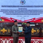 Wakil Bupati Murung Raya Sampaikan LKPJ Tahun Anggaran 2025 di Rapat Paripurna DPRD