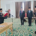 Bupati Murung Raya Lantik Kepala Disdukcapil, Tekankan Integritas dan Pelayanan Publik