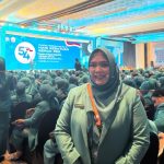 Dina Maulidah Hadiri Puncak Peringatan HKG PKK ke-54 Nasional di Makassar