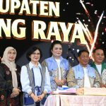 Malam Puncak HUT ke-24 Murung Raya Meriah di Stadion Willy M. Yoseph, Kembang Api Warnai Langit