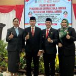 Dina Maulidah Hadiri Pelantikan Sekda Definitif Murung Raya